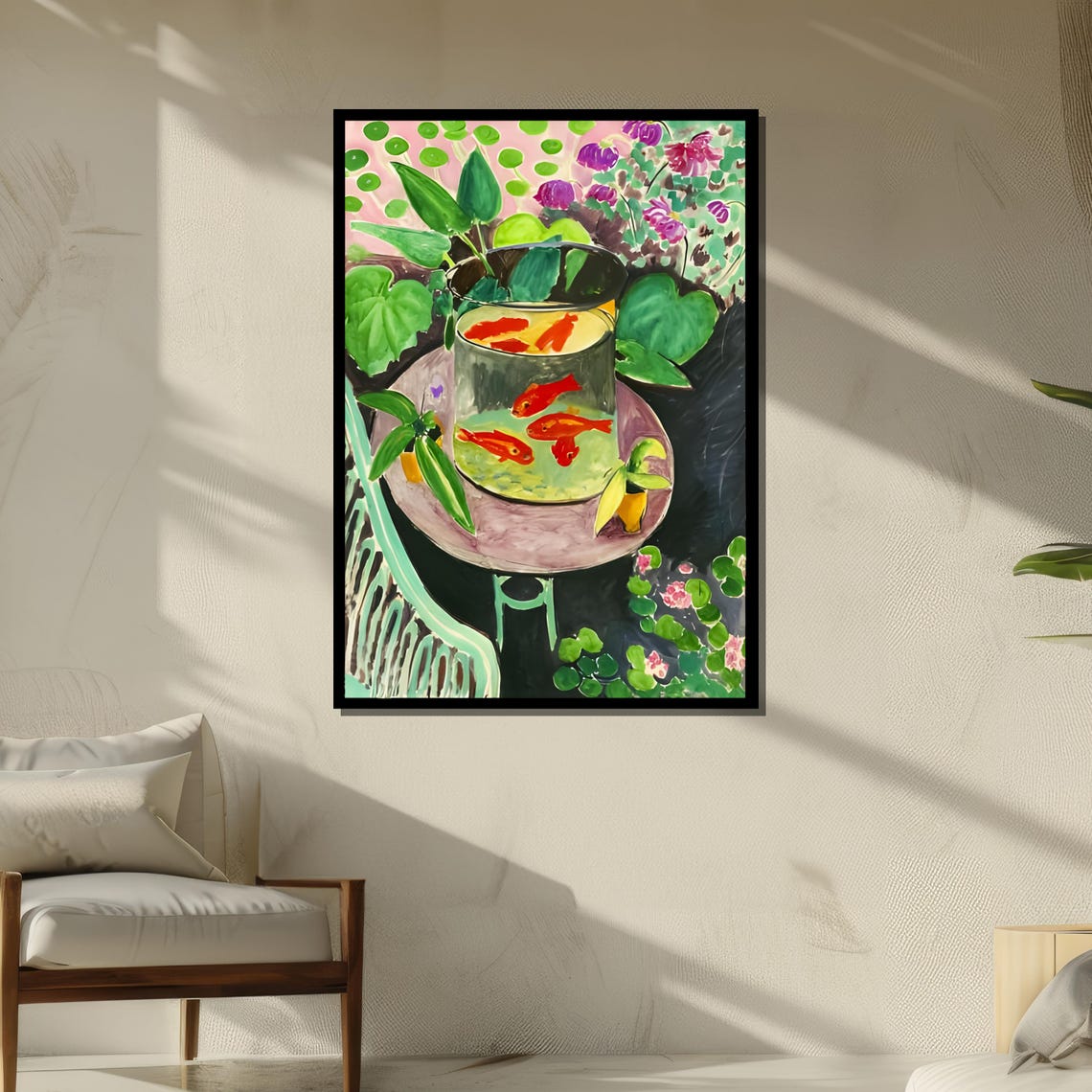 Henri Matisse Painting Goldfish Ready To Hang Modern Art Masterpiece For Living Room Or Office Decor - Image 5
