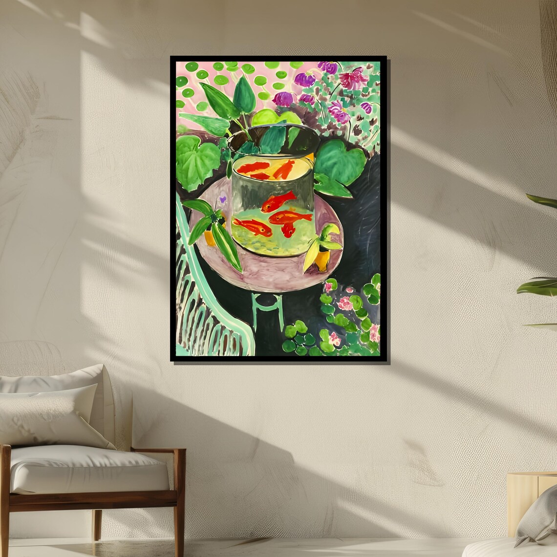 Henri Matisse The Goldfish Bowl with Red Fish Fauvist Art Poster - Image 5