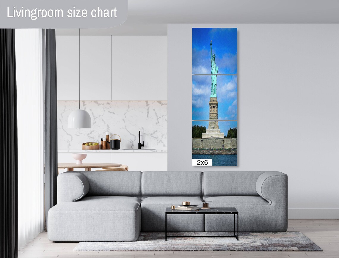 New York City Art New York Skyline Statue Of Liberty Statue Of Liberty Art Statue Of Liberty Print - Image 3