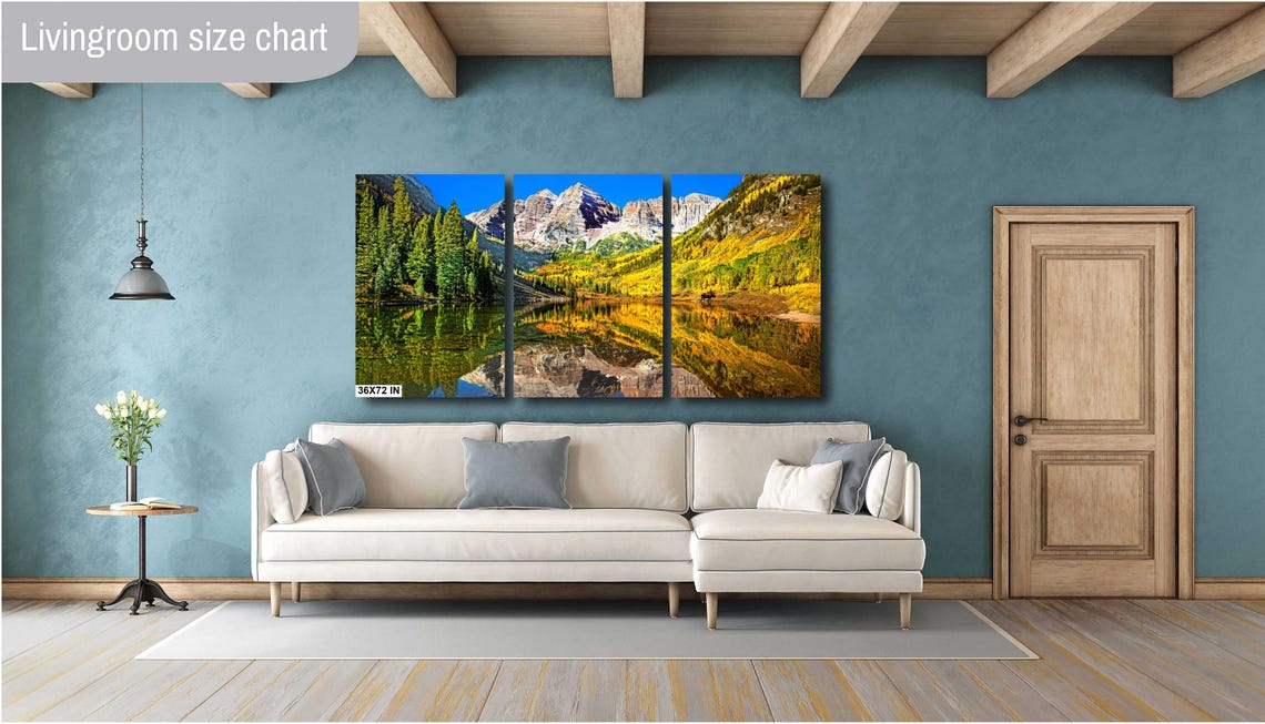 Maroon Bells Mirror Lake Reflection with Moose Autumn Poster - Image 3