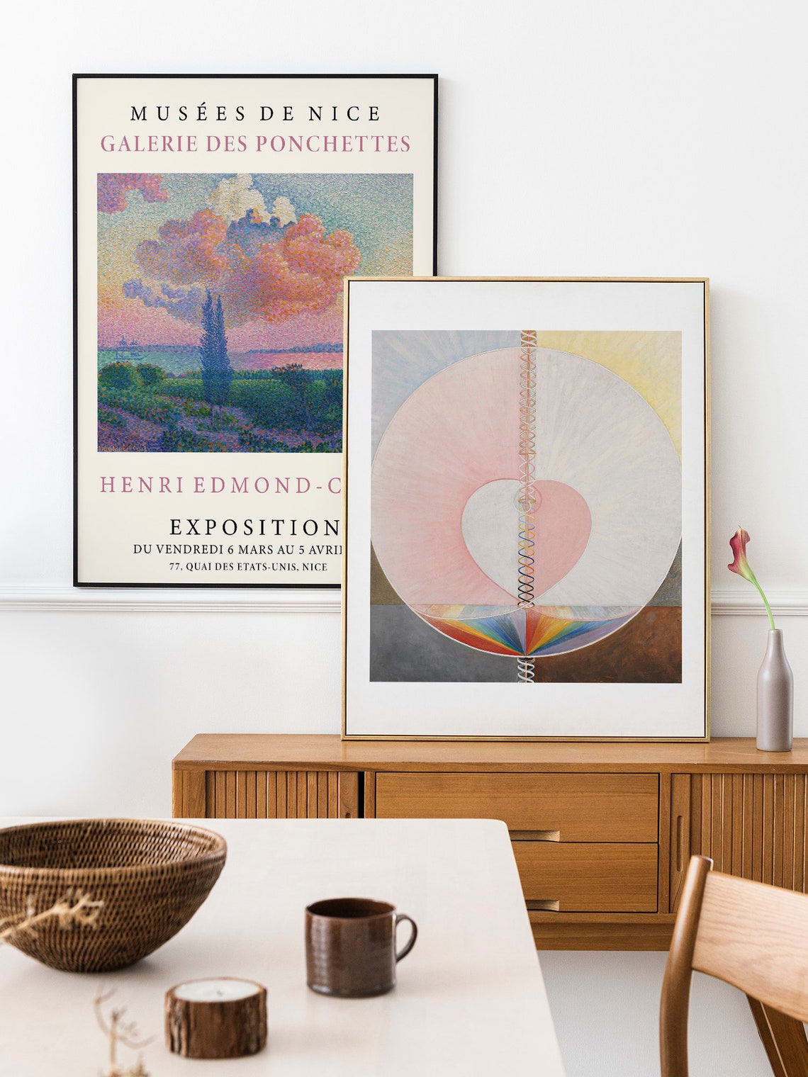 Henri Edmond Cross Nice Exhibition 1970 Pointillist Coast Poster - Image 2