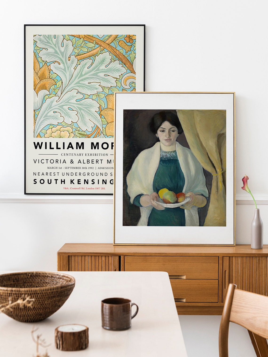 William Morris St James's Centenary Exhibition V and A Museum Poster - Image 2
