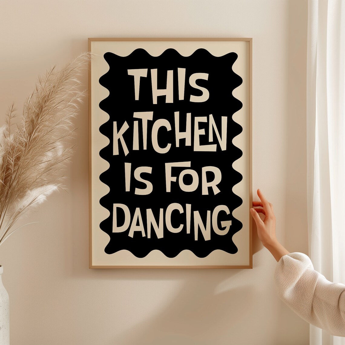 This Kitchen Is For Dancing, Mid-Century Poster - Image 3