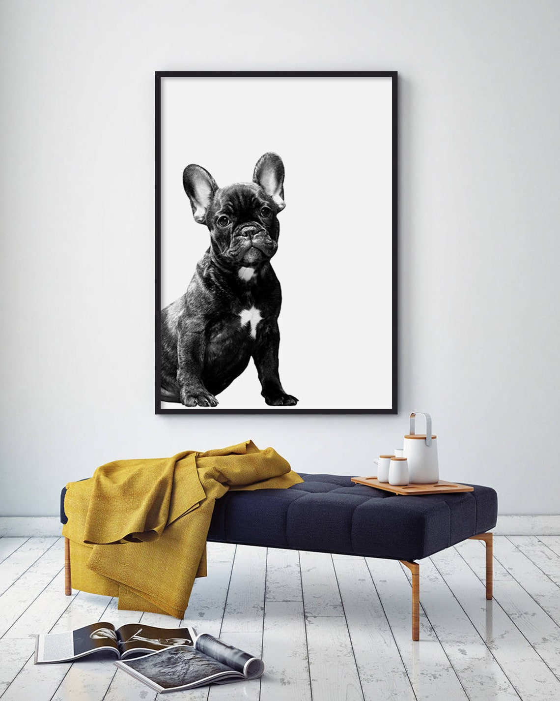 Dog Portrait Dog Print Dog Picture Dog Poster Kids Room Decor Kids Room Wall Art Dog Lover Gift Dog Lover Print - Image 2