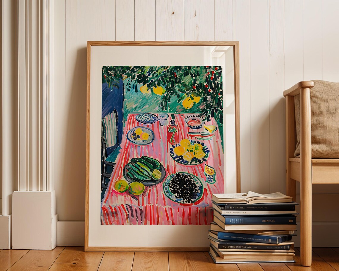 Matisse-Inspired Fauvism Art Print for Living Room - Image 2