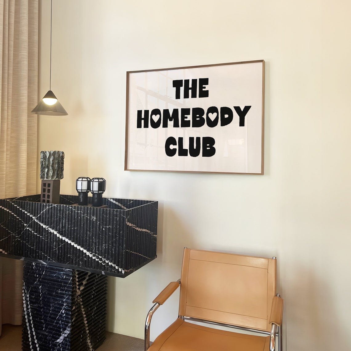 The Homebody Club Art Print Homebody Wall Art Self Care Poster Trendy Art Prints Wall Art College Girl Decor The Couch Club - Image 3