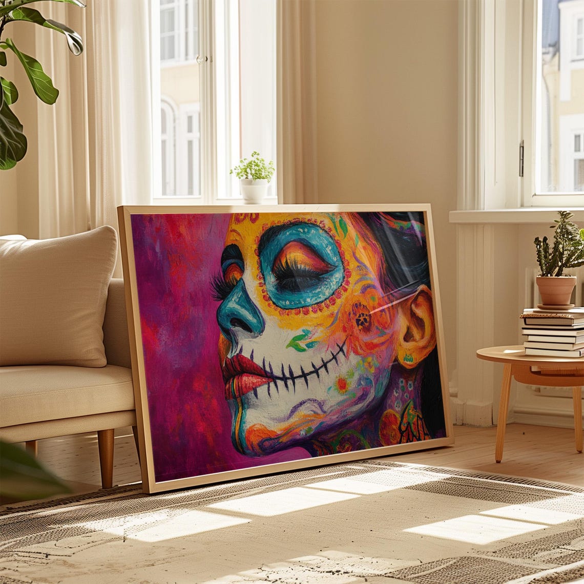 Mexican Wall Art Print, Gift For Her - Image 4