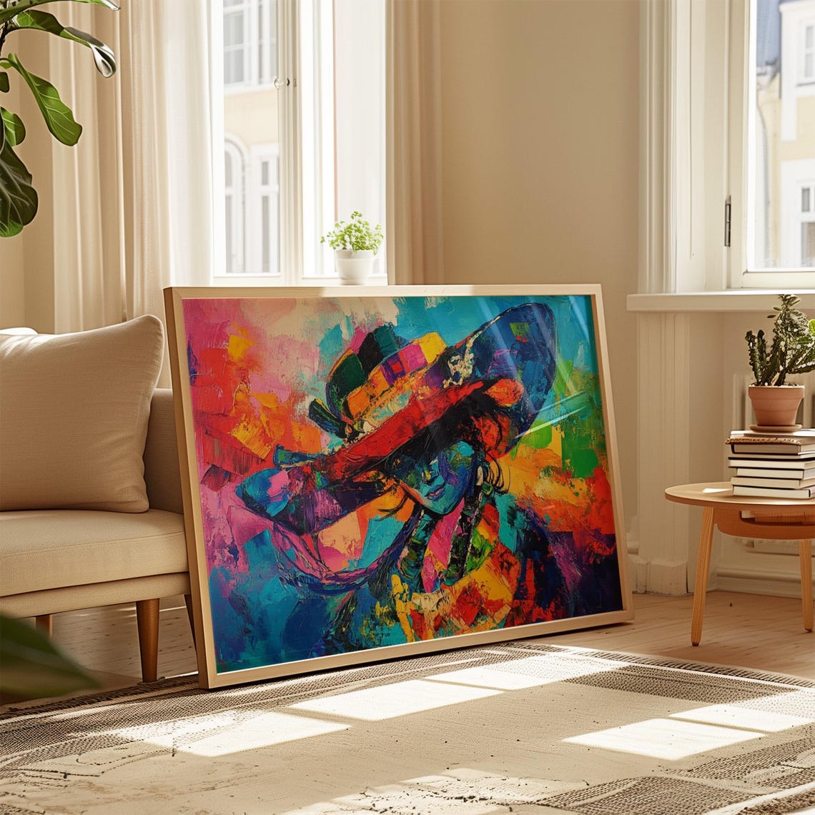Mexican Wall Art Print, Gift For Her - Image 4