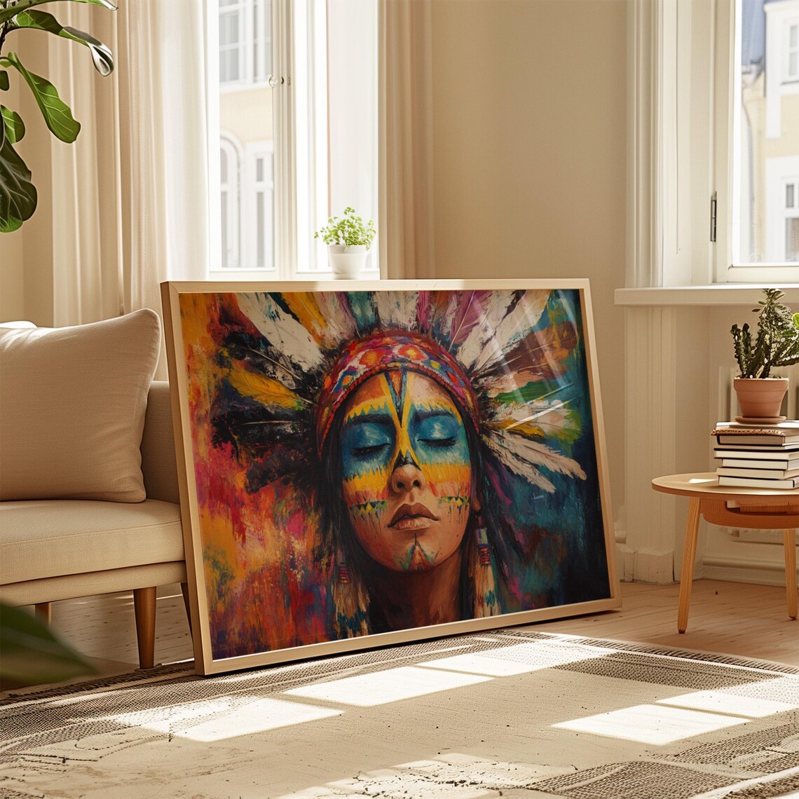 Mexican Art Print, Home Decor Gift for Her - Image 4