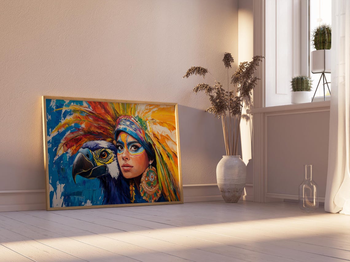 Mexican Art Print, Gift For Her - Image 2