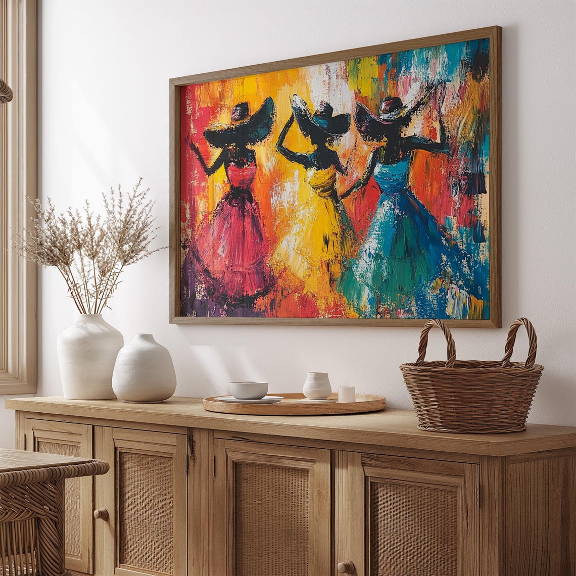 Mexican Wall Art Print, Gift For Her