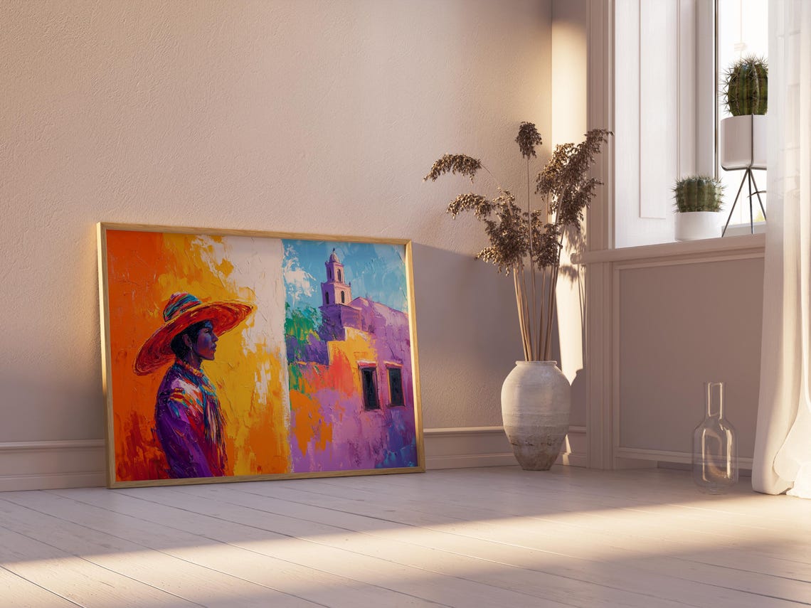 Mexican Wall Art Print, Gift For Her - Image 2