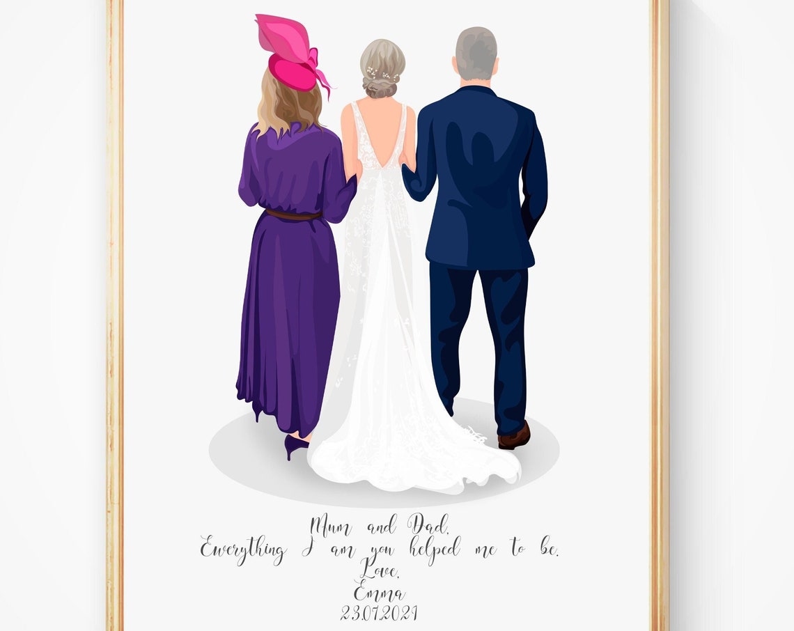 Christmas Gifts 2021 Family Portrait From Merging Multiple Photos Loss Of Loved Ones Anniversary Gift For Parents Grandparents