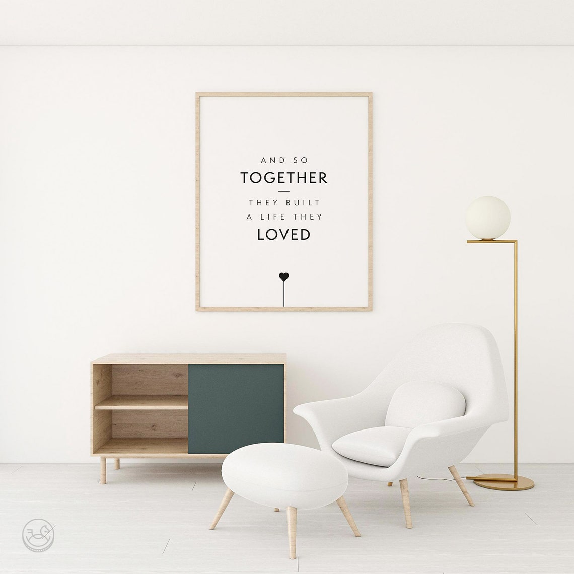 And So Together They Built A Life They Loved Poster Love Wall Decor - Image 2