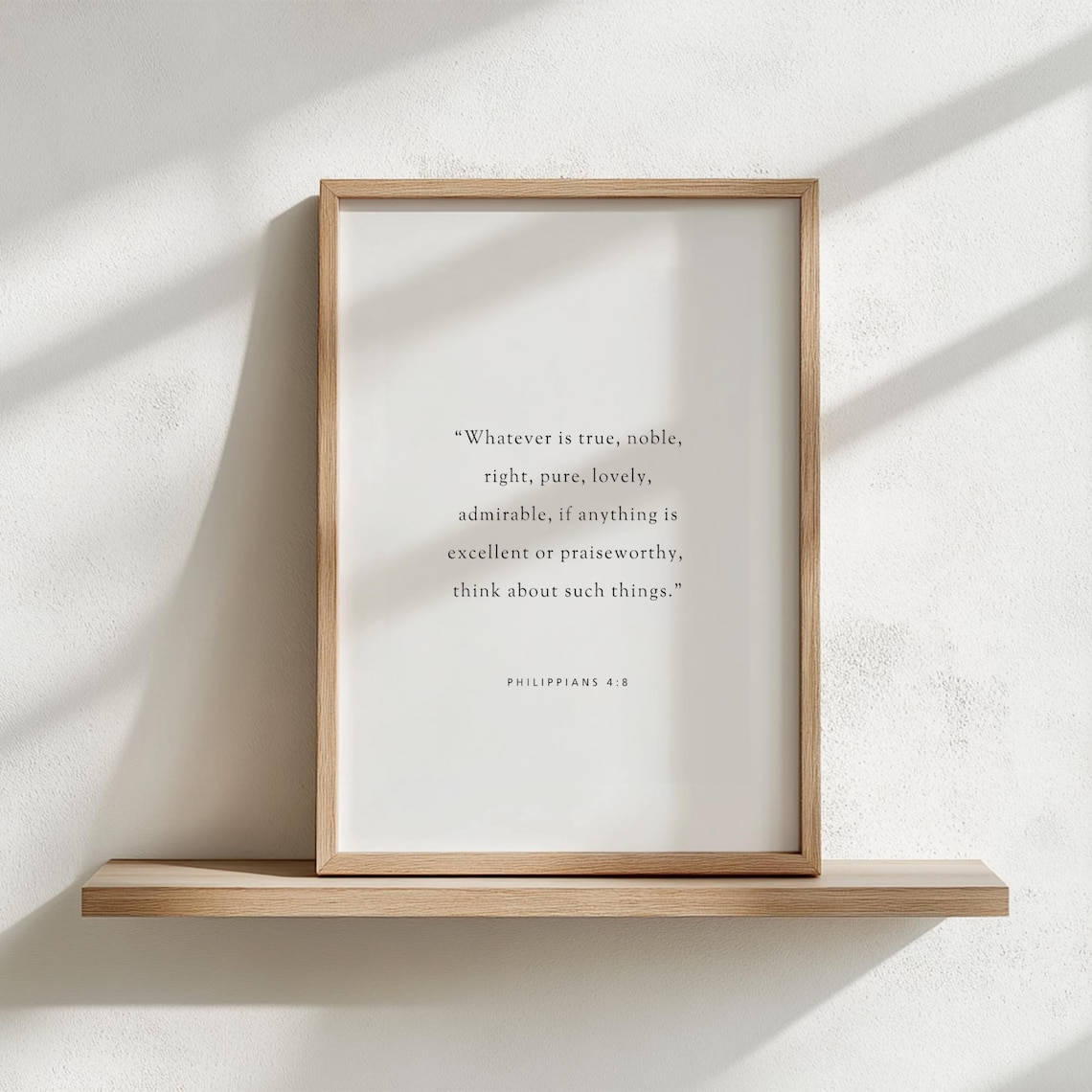 Philippians 48 Whatever Is True, Bible Verse Baptism