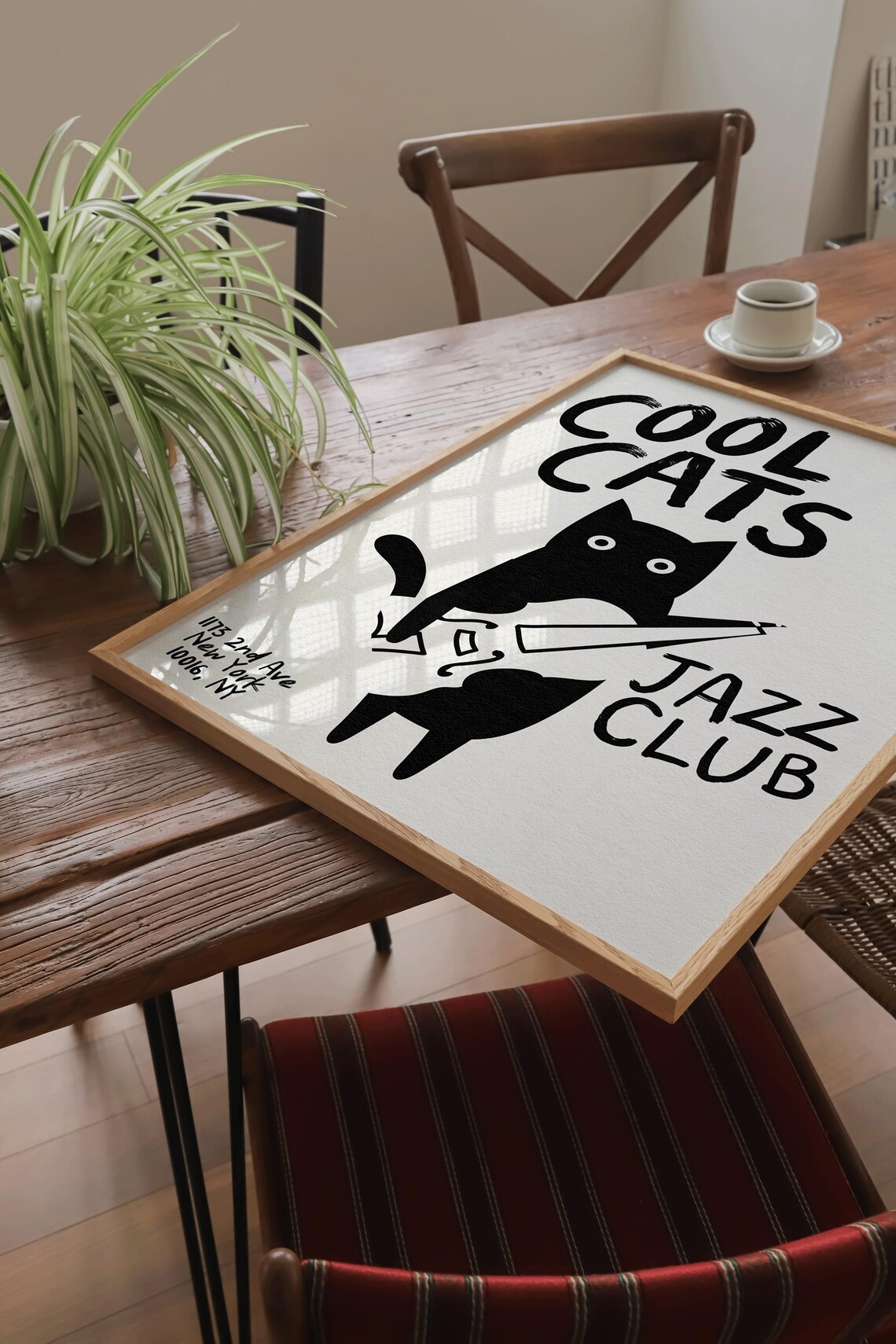 Cool Cats Jazz Club - Vintage Music Art - Image 5
