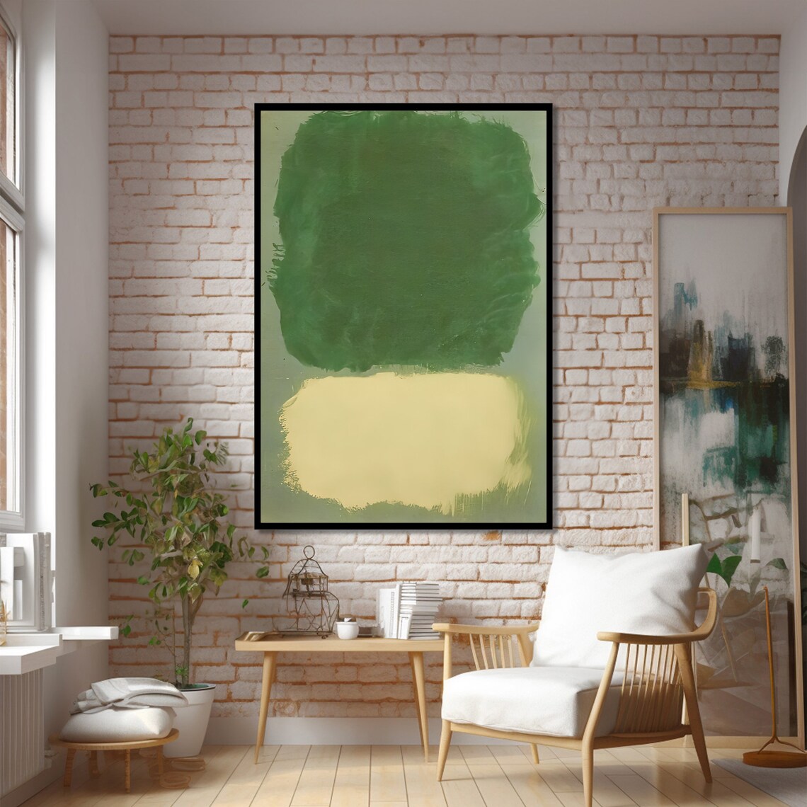 Mark Rothko Style Abstract, Tranquil Modern Decor - Image 2