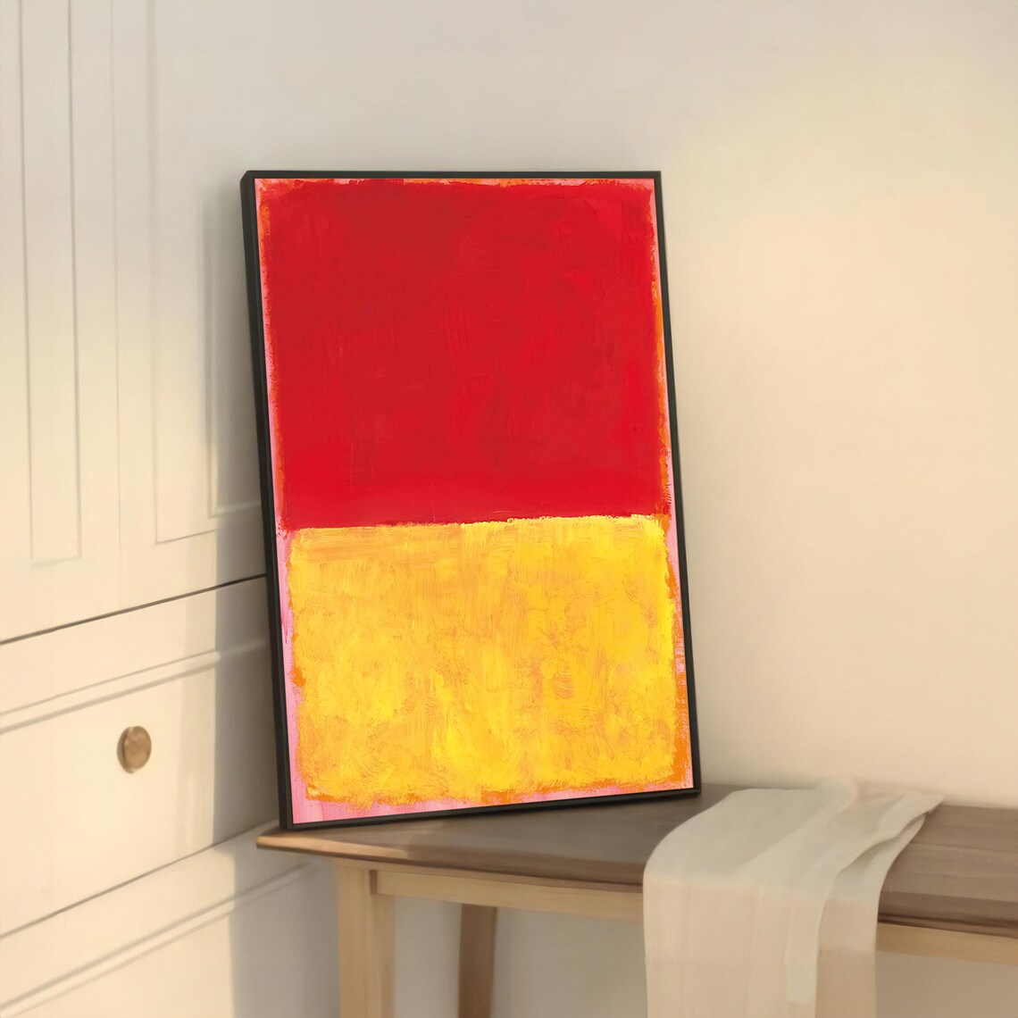 Mark Rothko Style Abstract Art Print, Modern Decor - Image 5