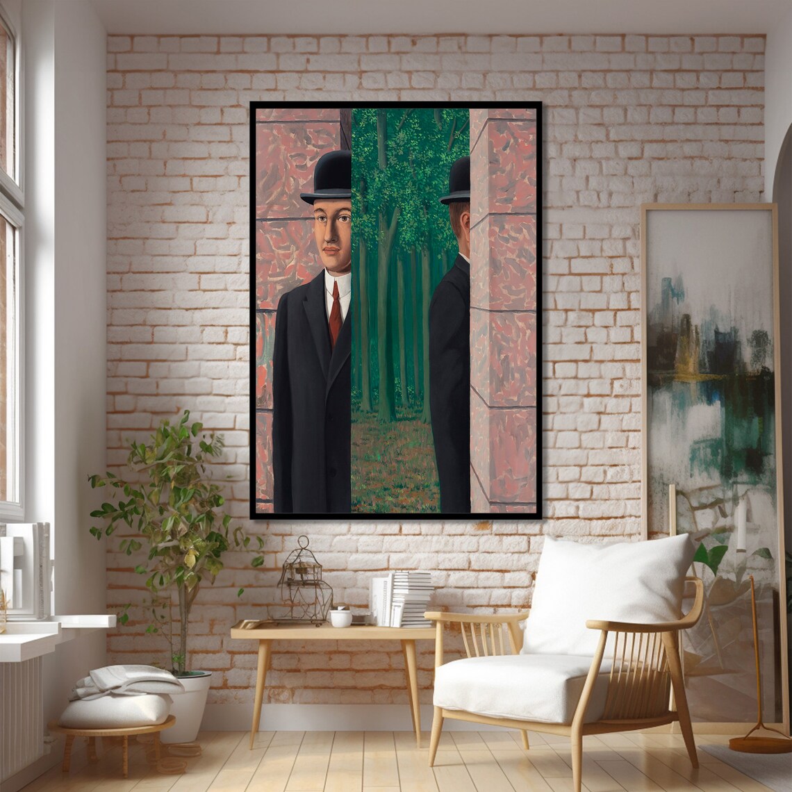 Surrealist Duality - Contemporary Travel Poster - Image 2