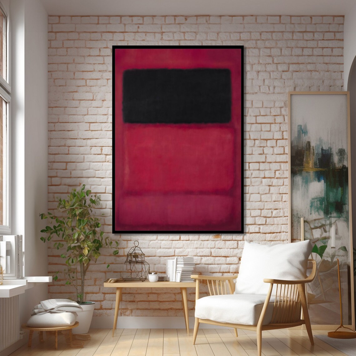 Mark Rothko Style Abstract Art Print, Bold Modern - Image 3
