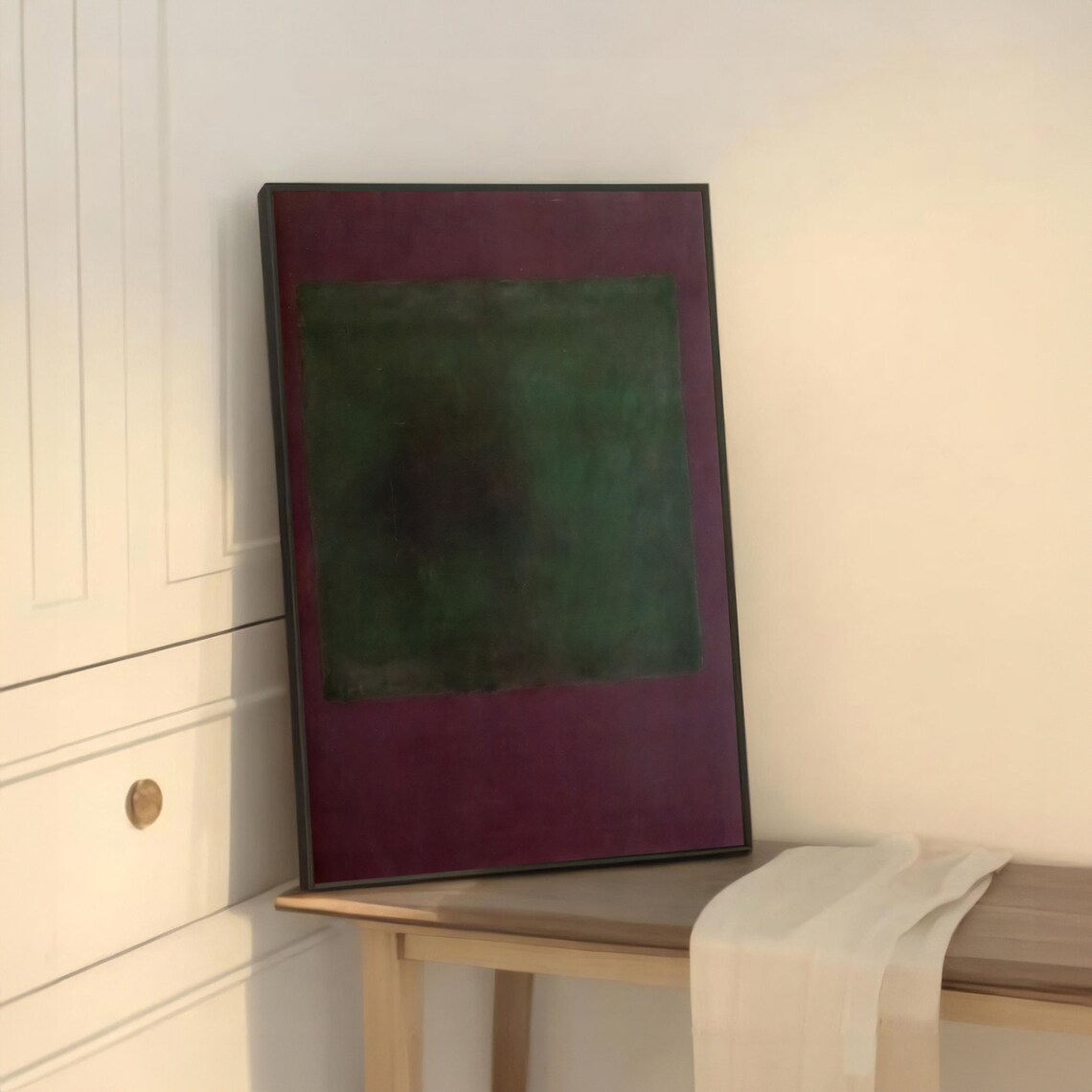 Mark Rokhto Inspired Abstract Art, Minimalist Decor - Image 5