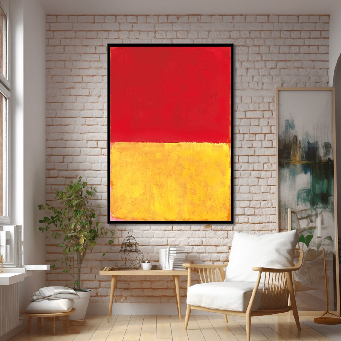 Mark Rothko Style Abstract Art Print, Modern Decor - Image 3