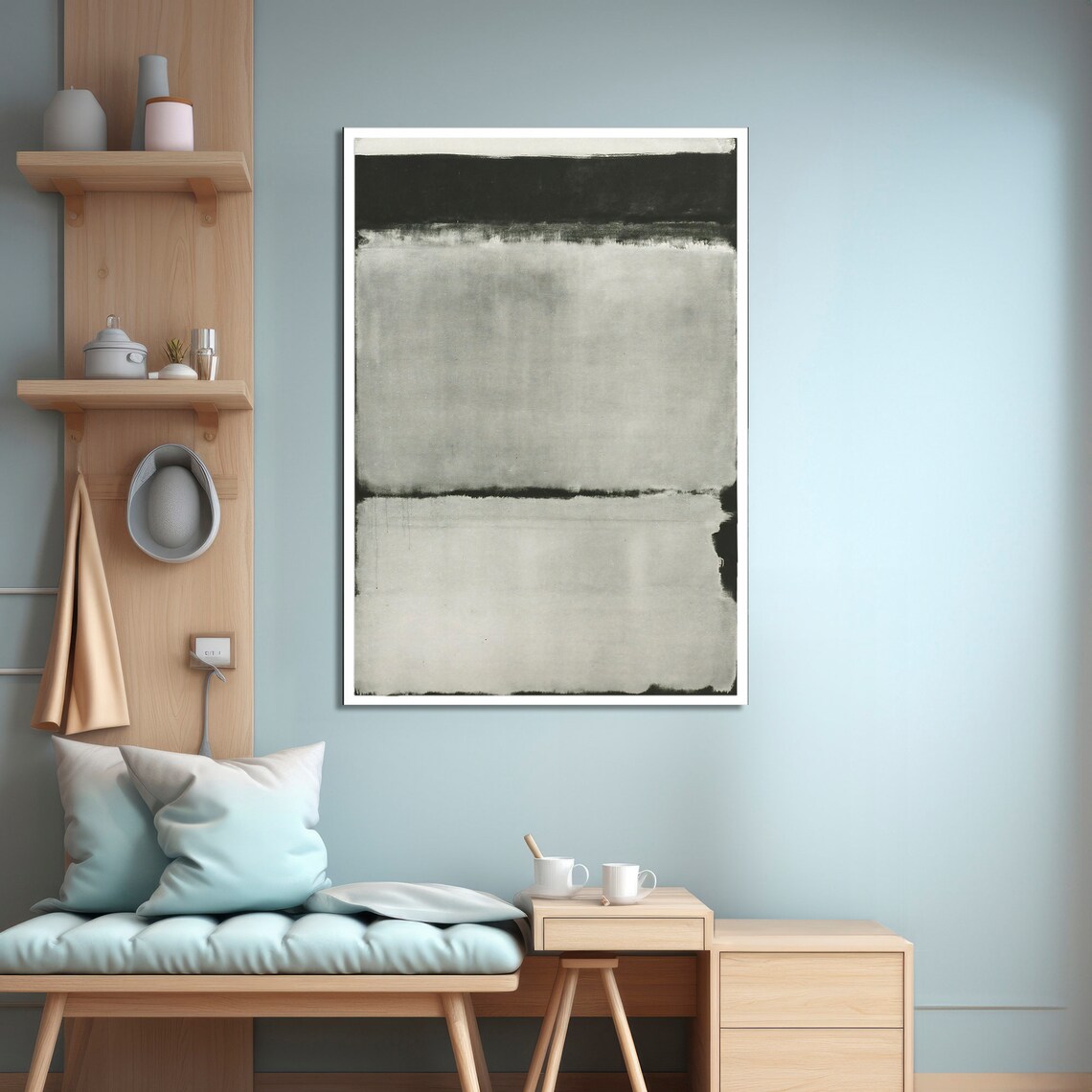 Mark Rokhto Inspired Abstract Art, Modern Decor - Image 4