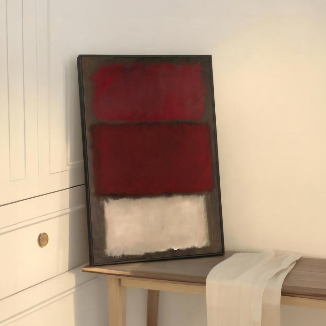 Mark Rothko Style Abstract Art Print - Image 5