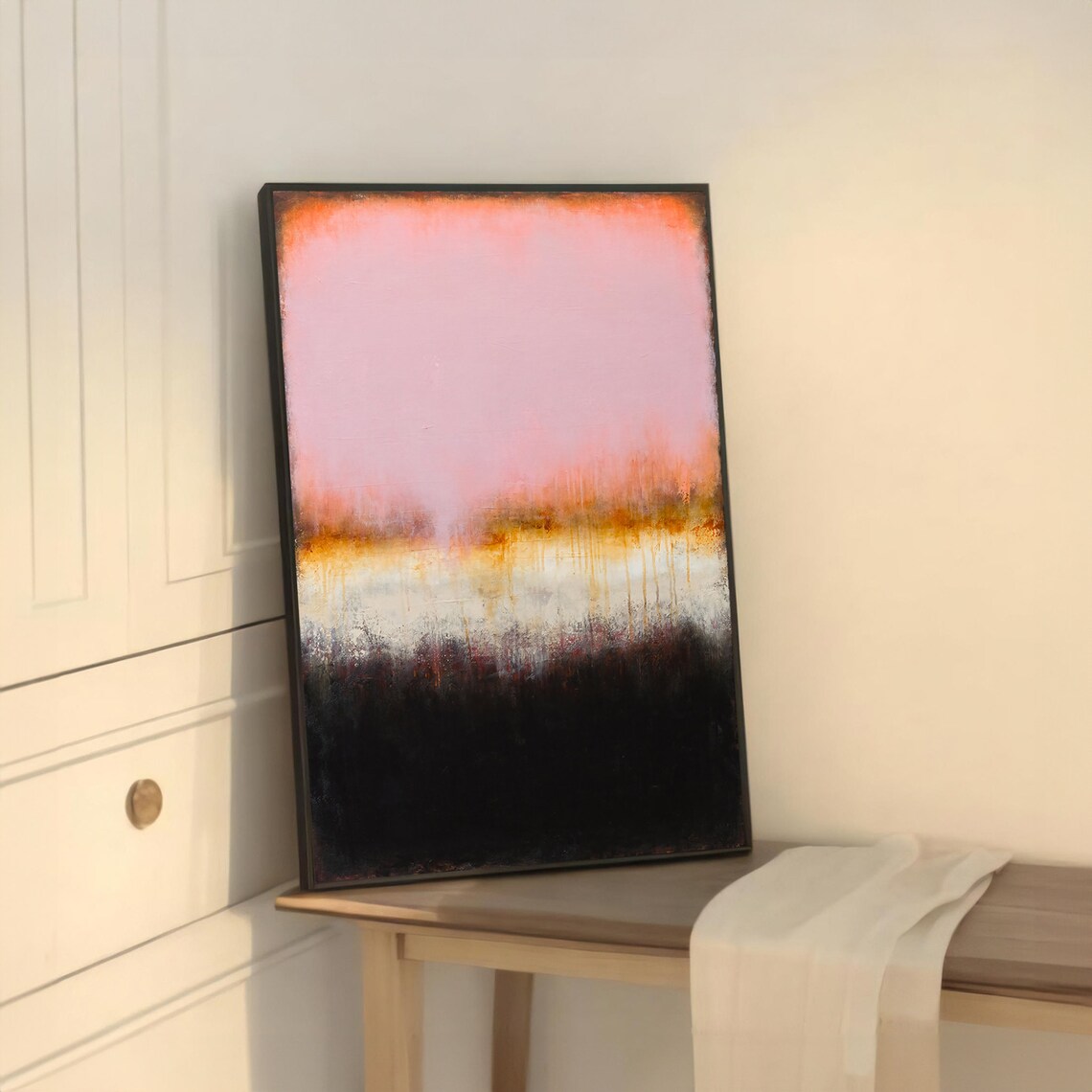 Modern Abstract Sunset Poster, Minimalist Wall Decor - Image 5