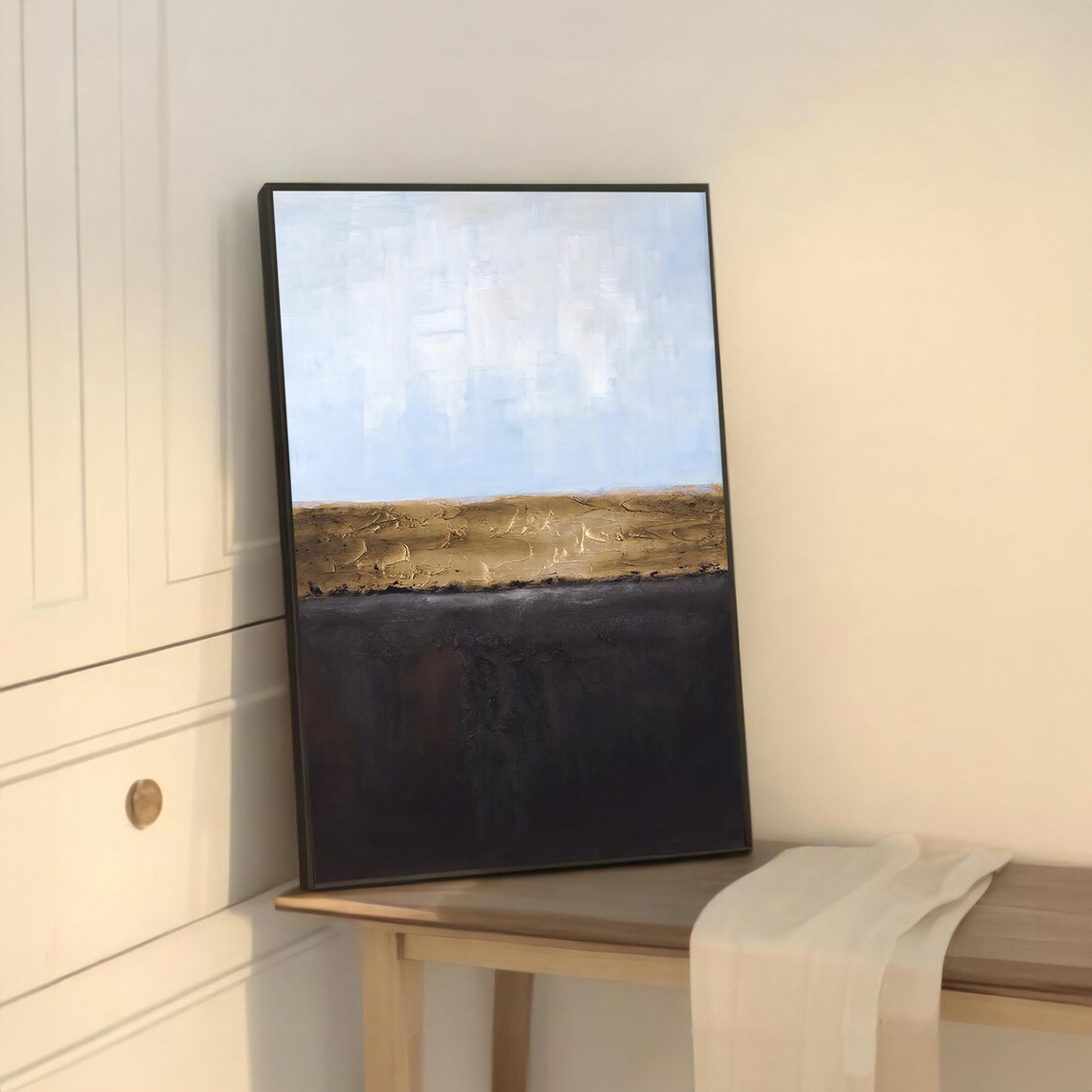 Modern Abstract Landscape, Minimalist Wall Art - Image 5