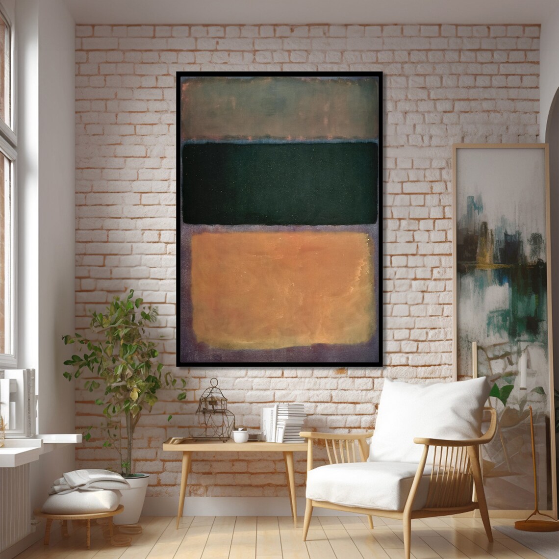 Mark Rothko Style Abstract Art Print, Modern Home Decor - Image 2