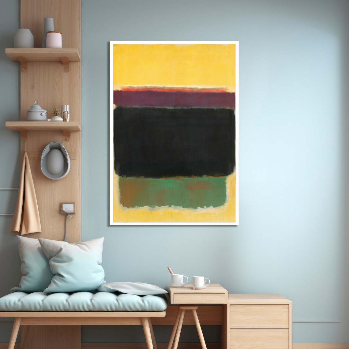 Radiant Layers Bold Abstract Art, Contemporary Spaces - Image 4