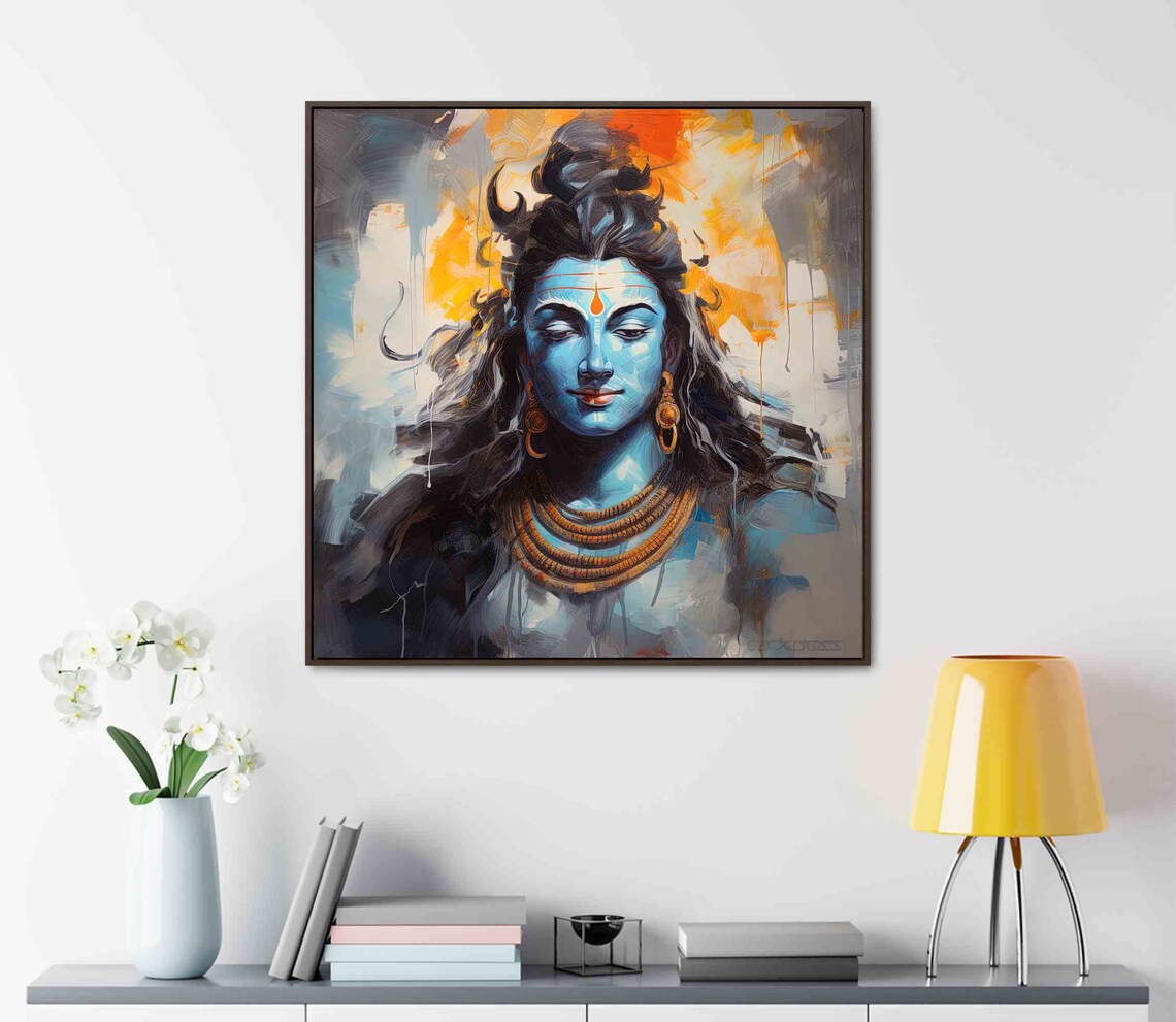 Shiva Art Print, Hindu God Wall Art for Home Decor - Image 3
