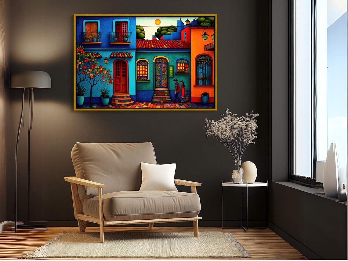 Mexican Art Poster Print, Modern Mexican Wall Art - Image 3