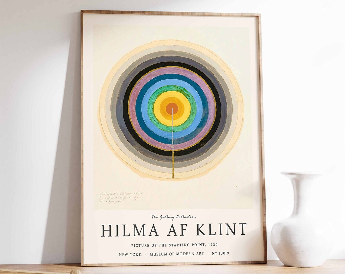 Hilma Af Klint Abstract Modern Art Print