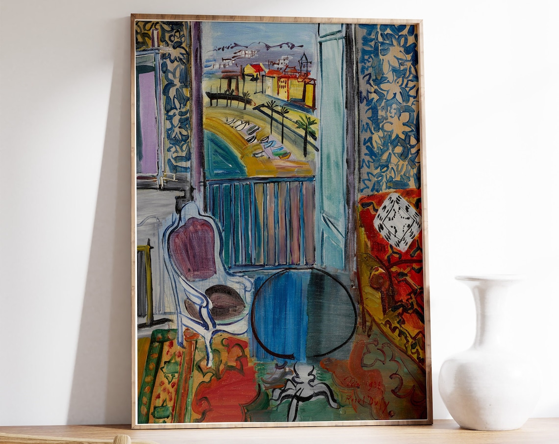 Raoul Dufy La Fenetre Ouverte A Nice Art Print