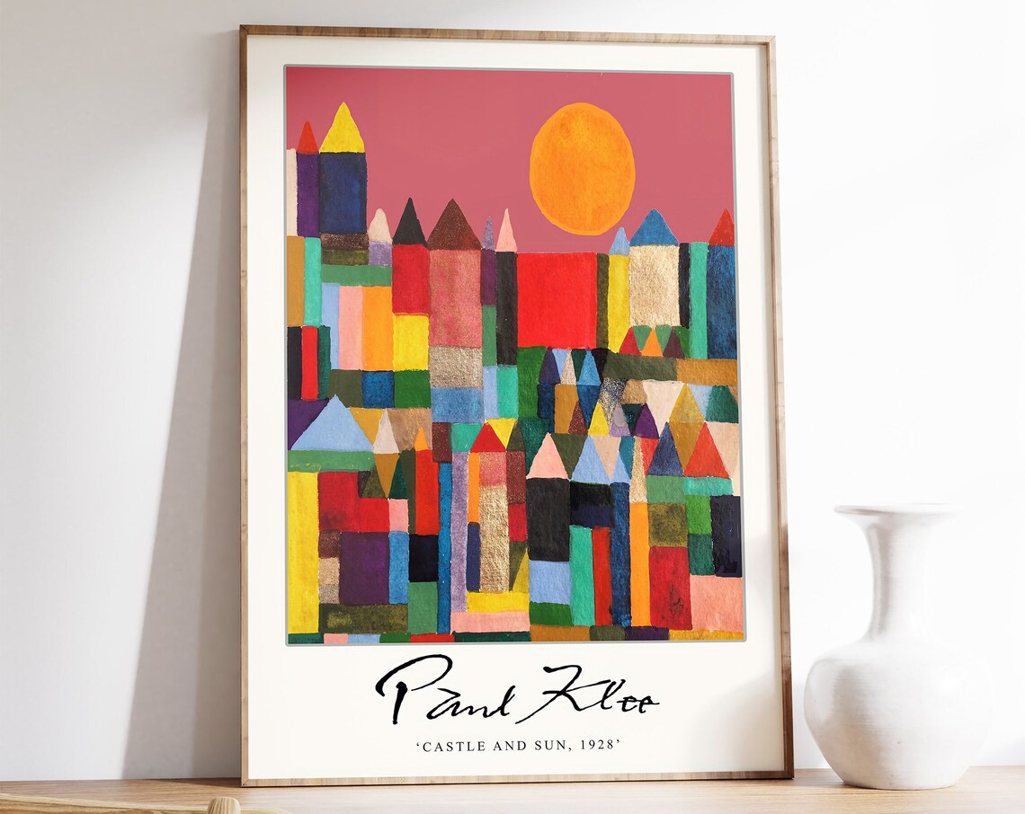 Paul Klee Surrealist Modernism Wall Art Print