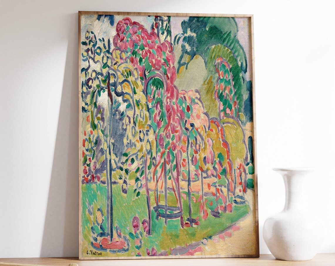 Louis Valtat Bagatelle Fauvist Floral Art Print