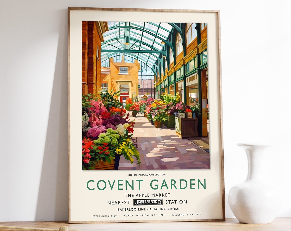 William Morris Covent Garden Botanical Art Print