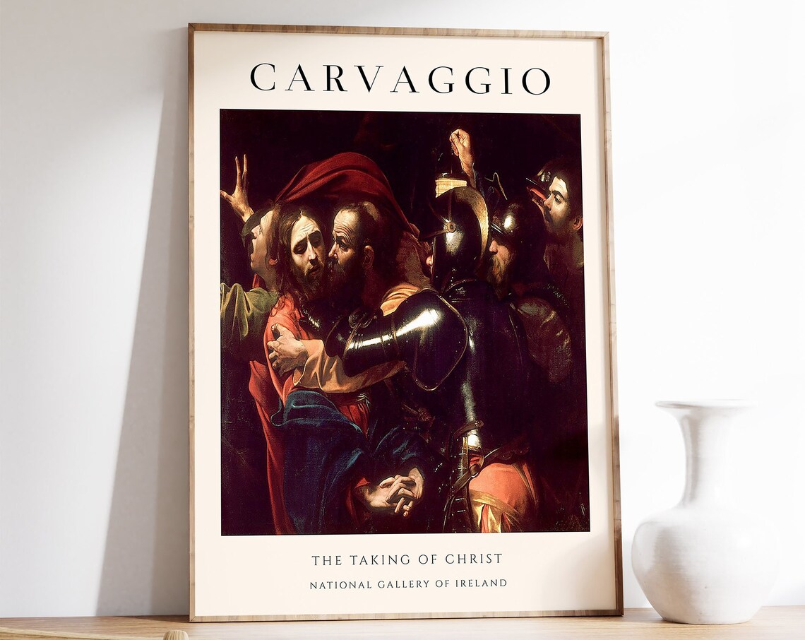Caravaggio The Taking of Christ Art Print