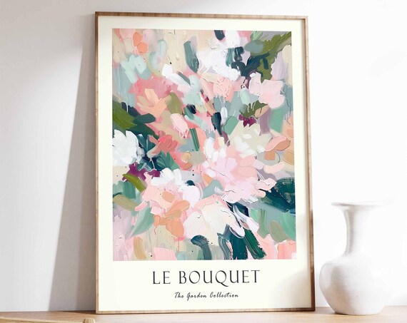 Vintage Floral Print Botanical Decor Tropical Wall Art Henri Rousseau Art Garden Print Floral Art Vintage Botanical Poster Boho Decor