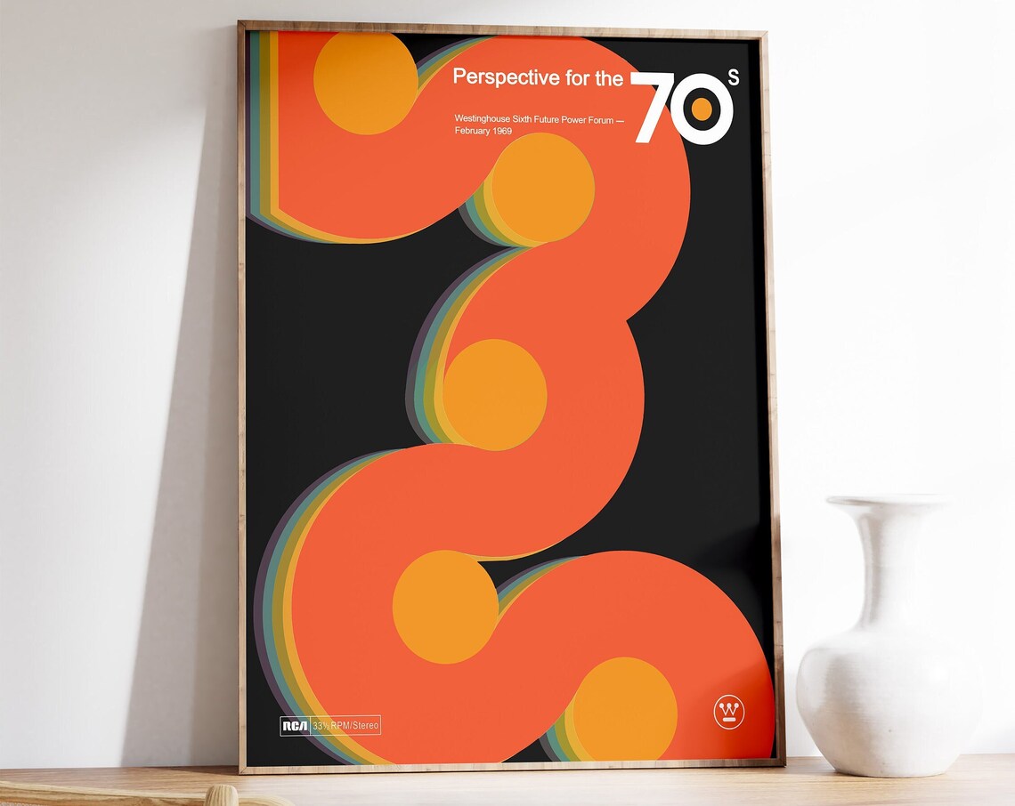 Bauhaus Exhibition Art Print, Minimalist Retro Decor