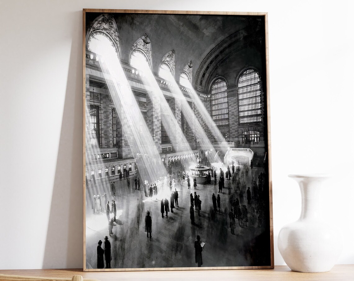 Curtis Moffat Industrial Photo, Vintage Art Print