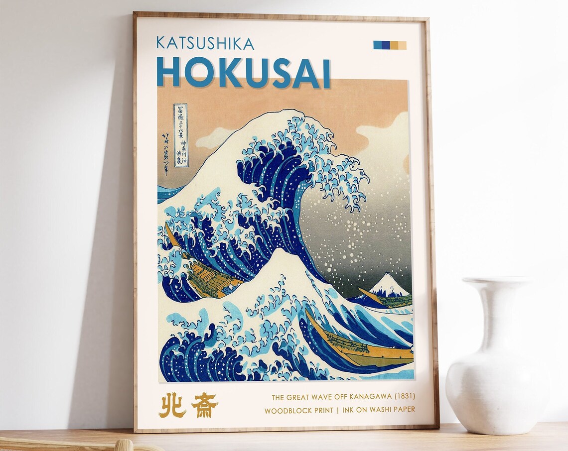 Hokusai The Great Wave Japanese Art Print