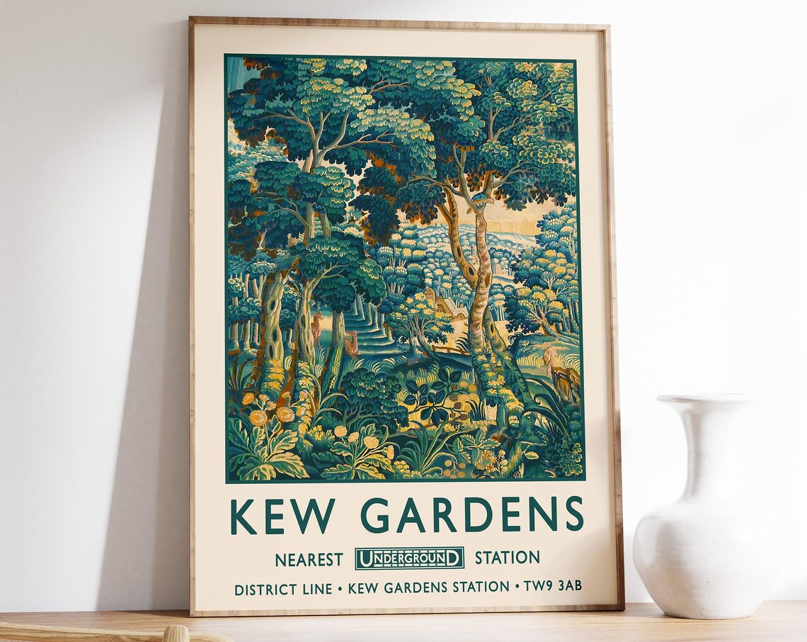 William Morris London Vintage Poster Print