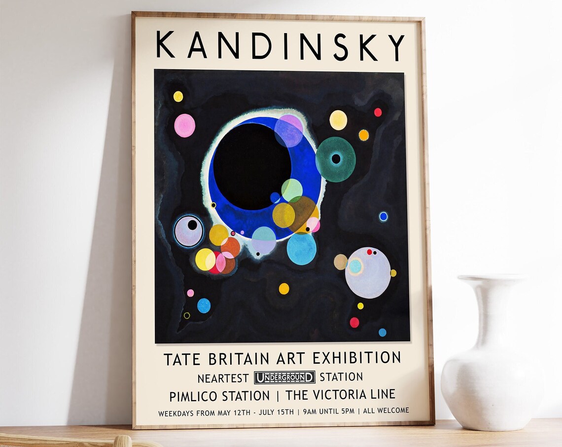 Wassily Kandinsky Bauhaus Abstract Art Print