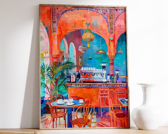 Indian Cafe Traditional Food Art, Kitchen Poster