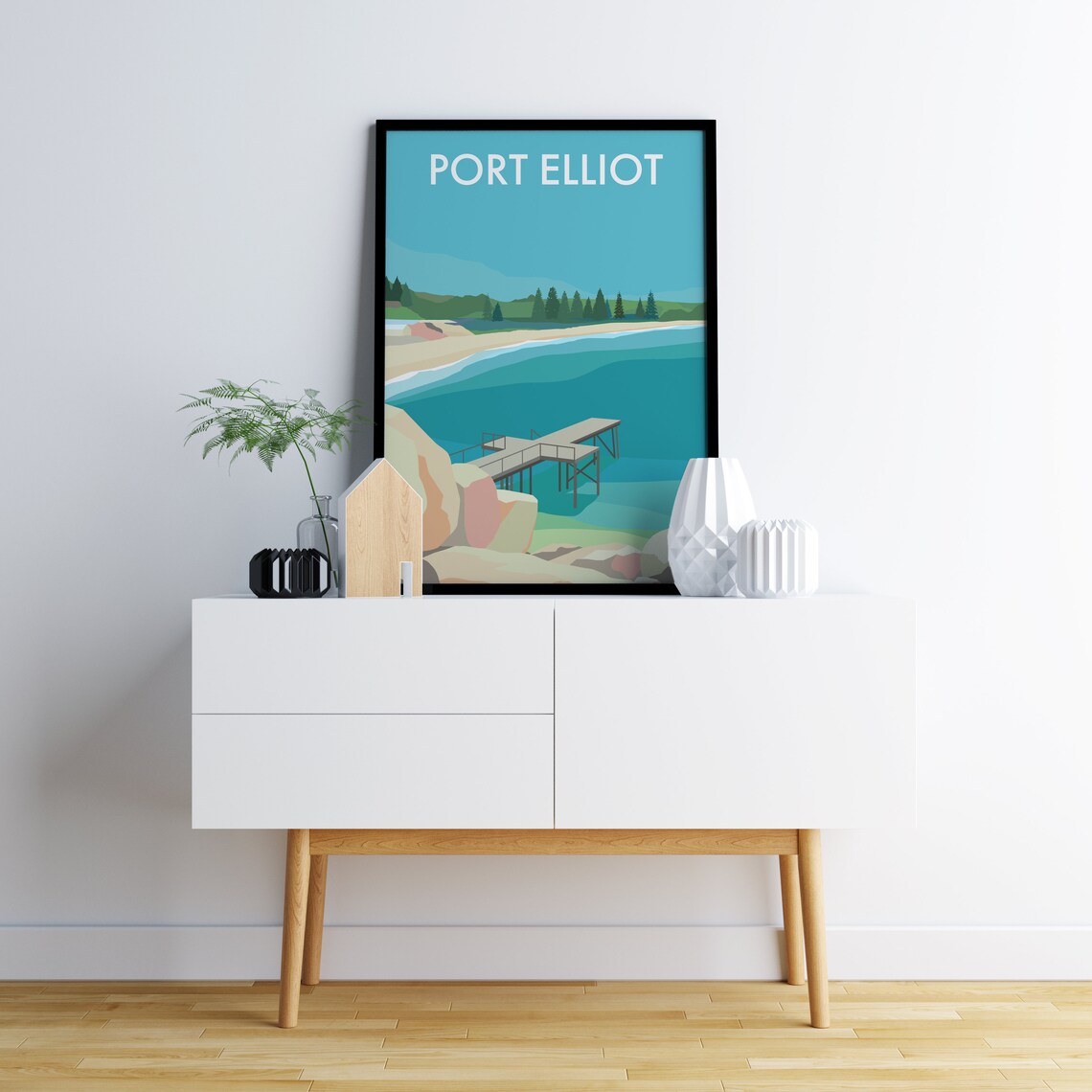 Port Elliot Beach South Australia Coast Art Print - Image 3