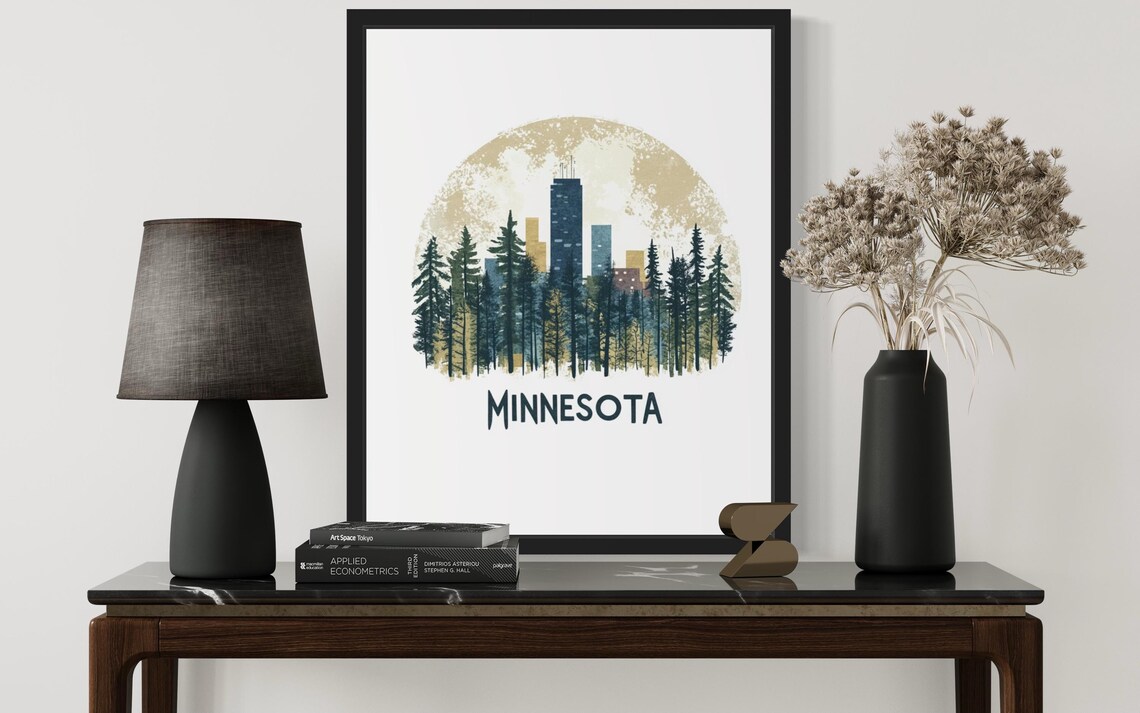 Minnesota Scenery Art Print, Landscape Decor - Image 3