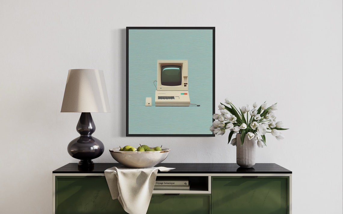 Computer Minimalist Art Print - Image 2